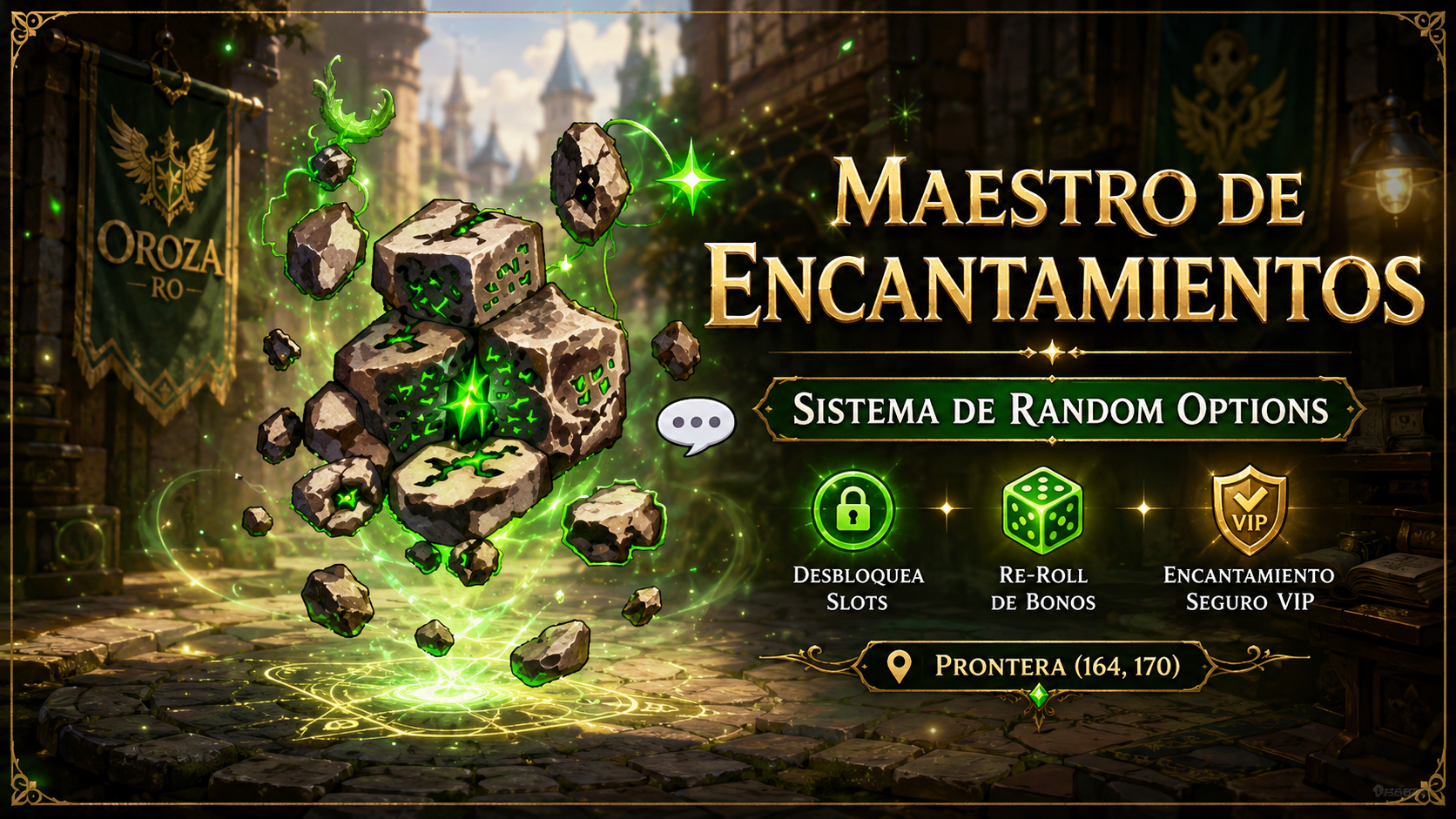 Master Enchant en Prontera